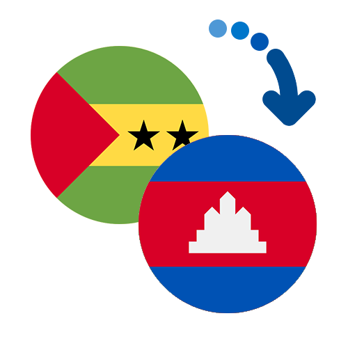 How to send money from São Tomé and Príncipe to Cambodia