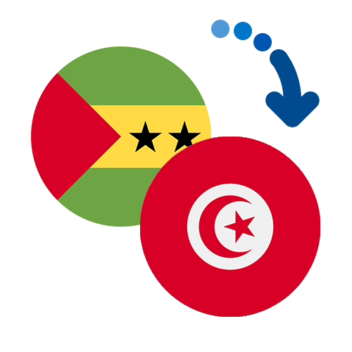 ¿Cómo mandar dinero de Santo Tomé y Príncipe a Túnez?