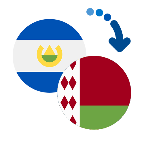 Wie kann man online Geld von El Salvador nach Belarus senden?