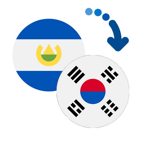 Как перевести деньги из Сальвадора в Южную Корею