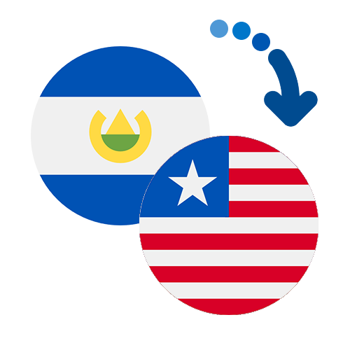 Wie kann man online Geld von El Salvador nach Liberia senden?