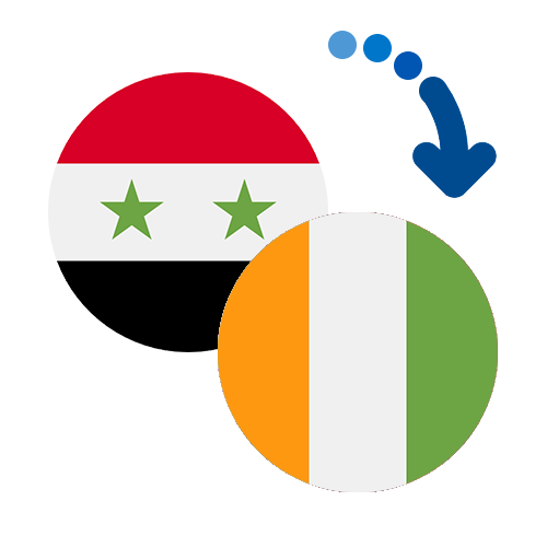 Как перевести деньги из Сирии в Кот д'Ивуар
