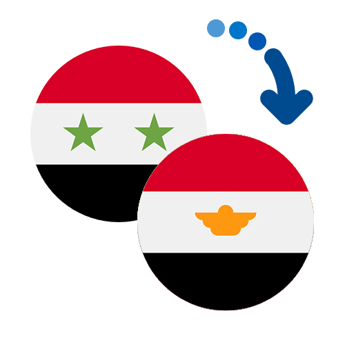 How to send money from Syria to Egypt