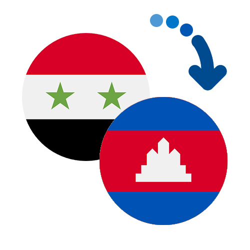 ¿Cómo mandar dinero de Siria a Camboya?