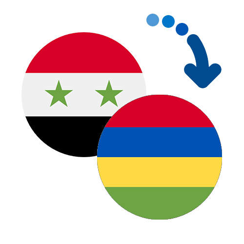 How to send money from Syria to Mauritius