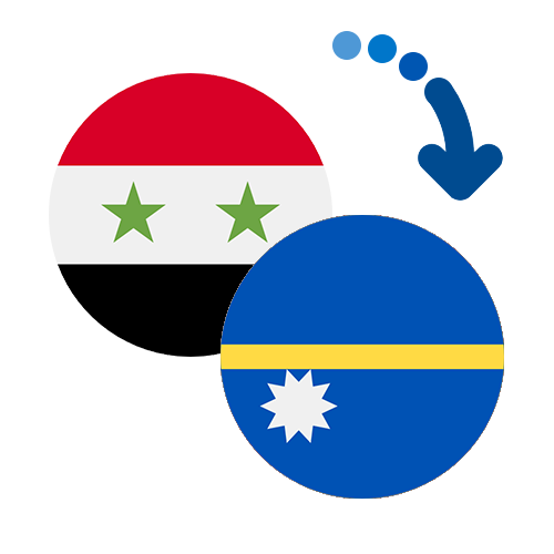 How to send money from Syria to Nauru