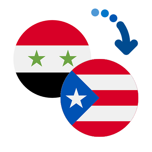¿Cómo mandar dinero de Siria a Puerto Rico?