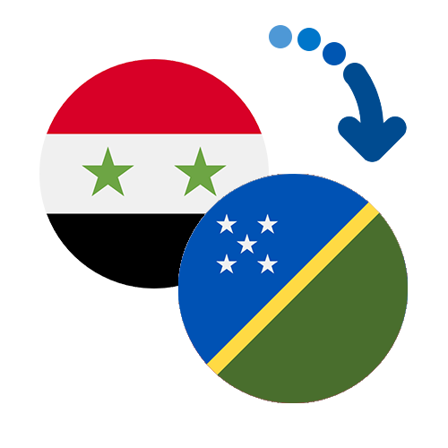 Wie kann man online Geld von Syrien auf die Salomon-Inseln senden?