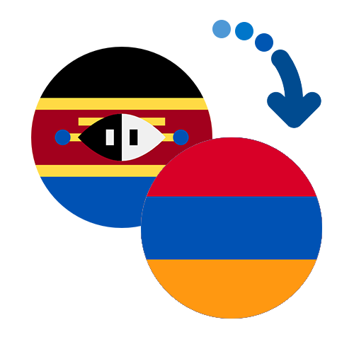 ¿Cómo mandar dinero de Suazilandia a Armenia?