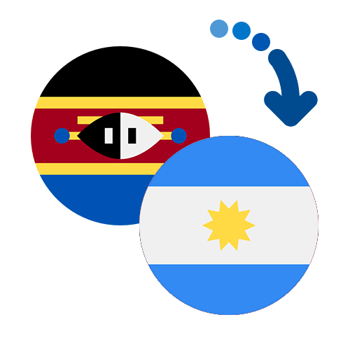 How to send money from Swaziland to Argentina