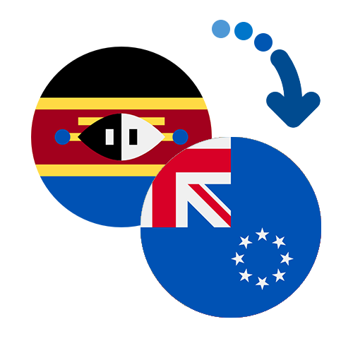 ¿Cómo mandar dinero de Suazilandia a las Islas Cook?