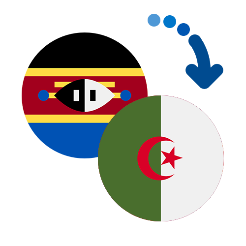 ¿Cómo mandar dinero de Suazilandia a Argelia?