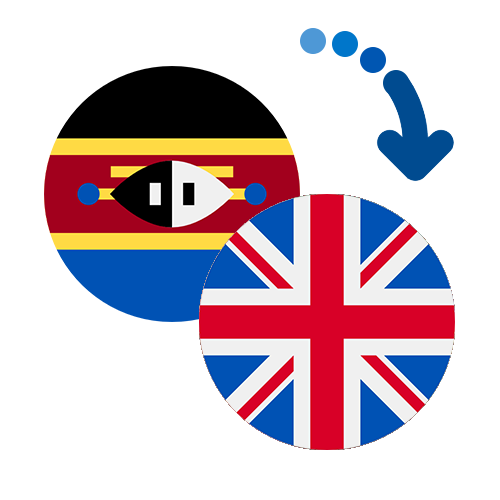 ¿Cómo mandar dinero de Suazilandia al Reino Unido?