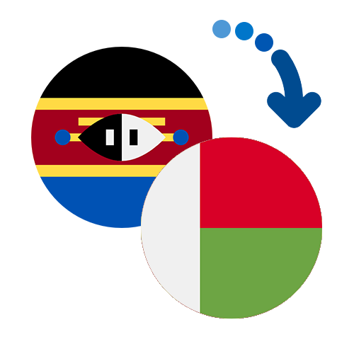 How to send money from Swaziland to Madagascar