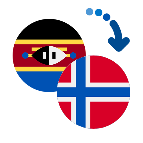 How to send money from Swaziland to Norway