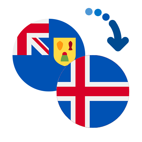 Jak wysłać pieniądze z Wysp Turks i Caicos na Islandię online?