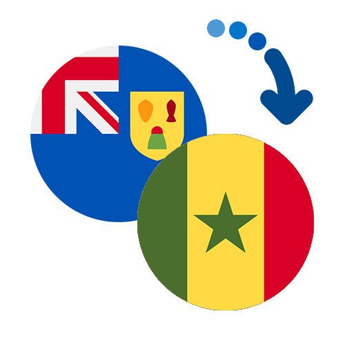 ¿Cómo mandar dinero de las Islas Turcas y Caicos a Senegal?
