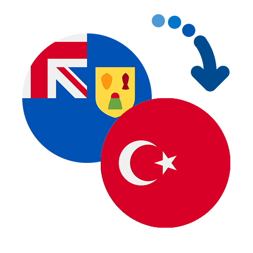 Wie kann man online Geld von den Turks- und Caicosinseln in die Türkei senden?