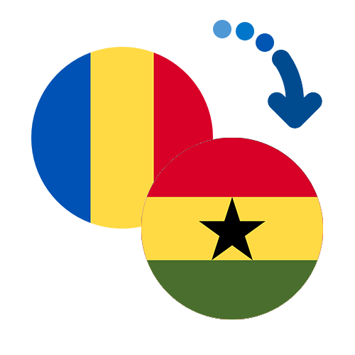 Wie kann man online Geld von Tschad nach Ghana senden?