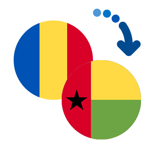 ¿Cómo mandar dinero de Chad a Guinea-Bissau?