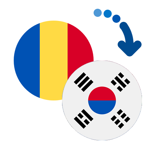 ¿Cómo mandar dinero de Chad a Corea del Sur?