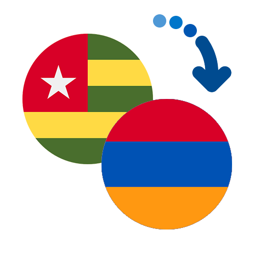 Jak wysłać pieniądze z Togo do Armenii online?