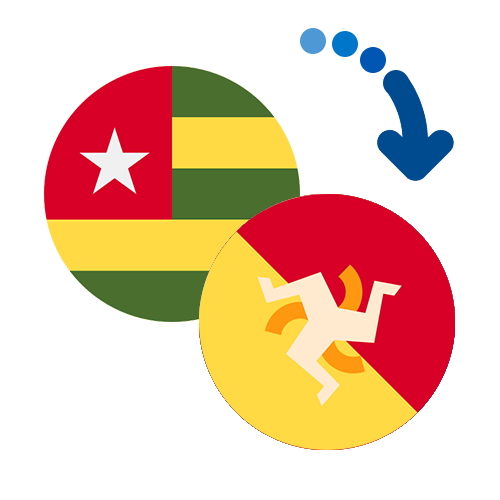 Wie kann man online Geld von Togo nach Bhutan senden?
