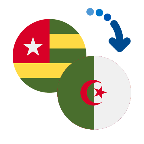 ¿Cómo mandar dinero de Togo a Argelia?