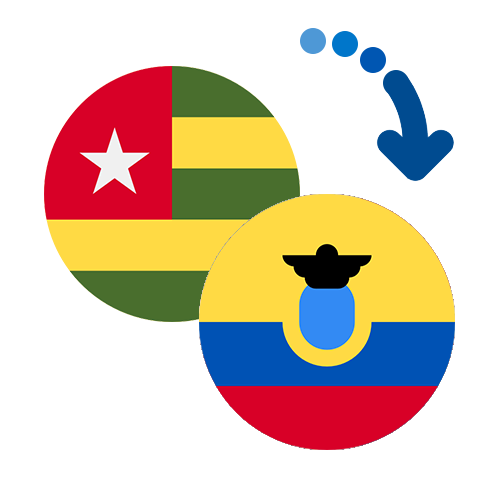 Wie kann man online Geld von Togo nach Ecuador senden?