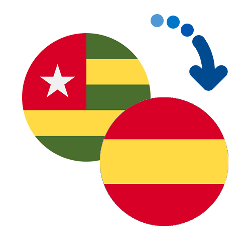 Jak wysłać pieniądze z Togo do Hiszpanii online?