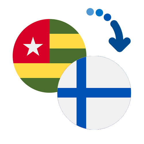 Jak wysłać pieniądze z Togo do Finlandii online?