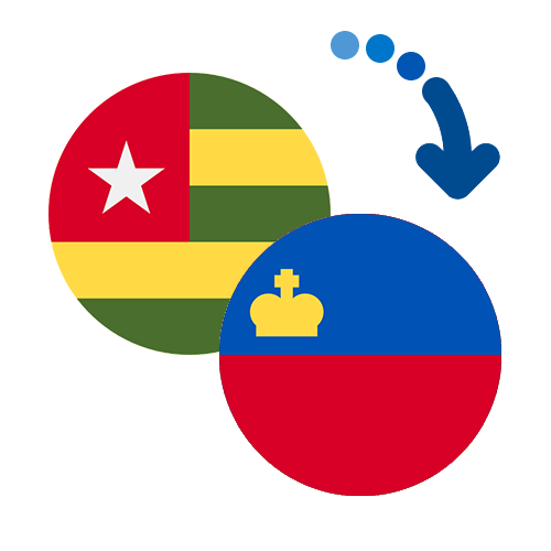 Jak wysłać pieniądze z Togo do Liechtensteinu online?