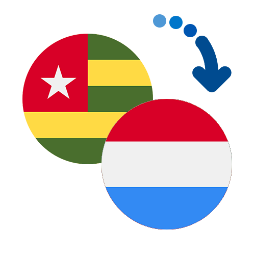 Wie kann man online Geld von Togo nach Luxemburg senden?