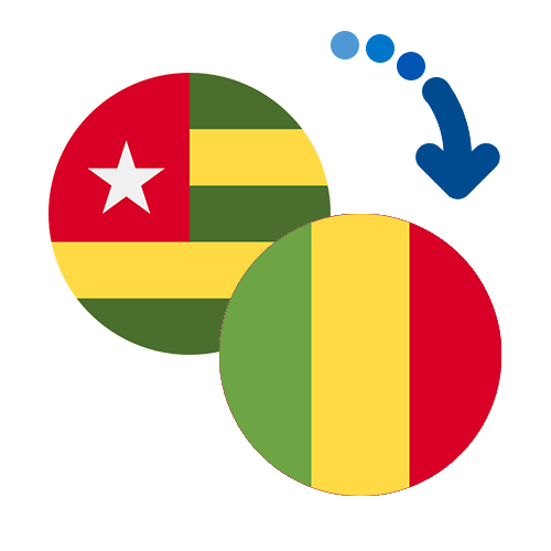 Wie kann man online Geld von Togo nach Mali senden?