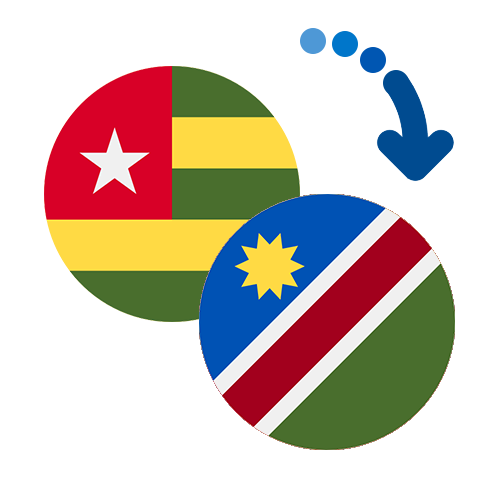 Jak wysłać pieniądze z Togo do Namibii online?