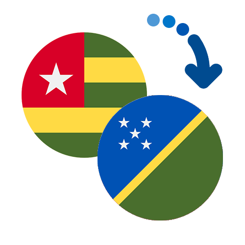 ¿Cómo mandar dinero de Togo a las Islas Salomón?