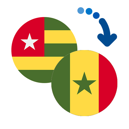 Wie kann man online Geld von Togo nach Senegal senden?
