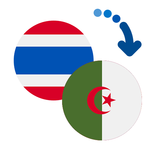 Wie kann man online Geld von Thailand nach Algerien senden?