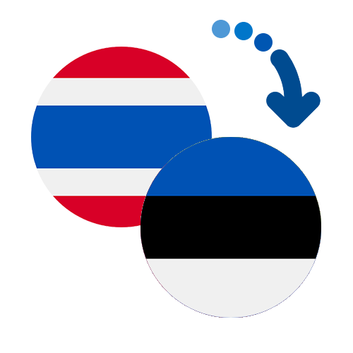 Wie kann man online Geld von Thailand nach Estland senden?