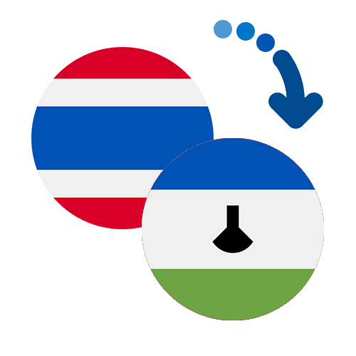 Wie kann man online Geld von Thailand nach Lesotho senden?