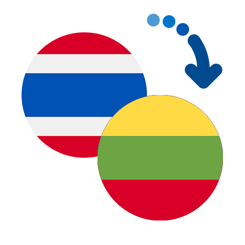 ¿Cómo mandar dinero de Tailandia a Lituania?