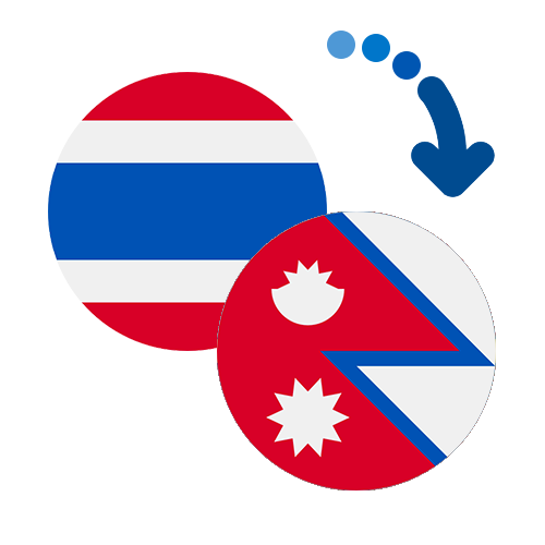 Wie kann man online Geld von Thailand nach Nepal senden?