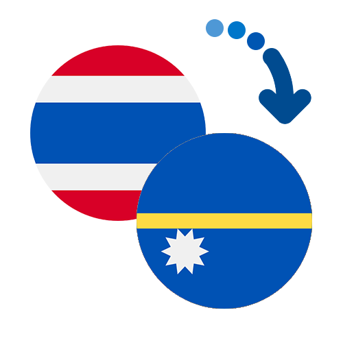 Wie kann man online Geld von Thailand nach Nauru senden?