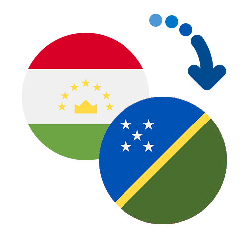 Wie kann man online Geld von Tadschikistan auf die Salomon-Inseln senden?