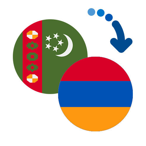 ¿Cómo mandar dinero de Turkmenistán a Armenia?