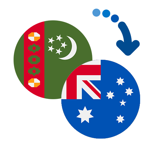 Wie kann man online Geld von Turkmenistan nach Australien senden?