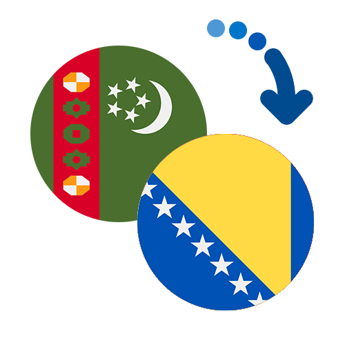 ¿Cómo mandar dinero de Turkmenistán a Bosnia y Herzegovina?