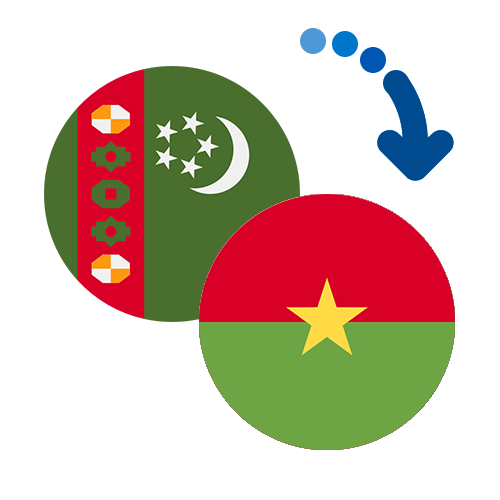 ¿Cómo mandar dinero de Turkmenistán a Burkina Faso?