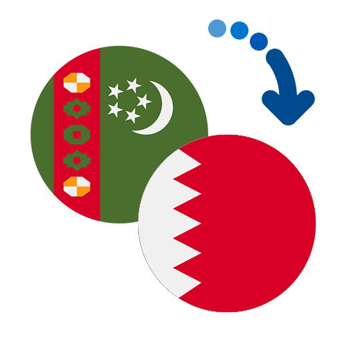 ¿Cómo mandar dinero de Turkmenistán a Bahréin?