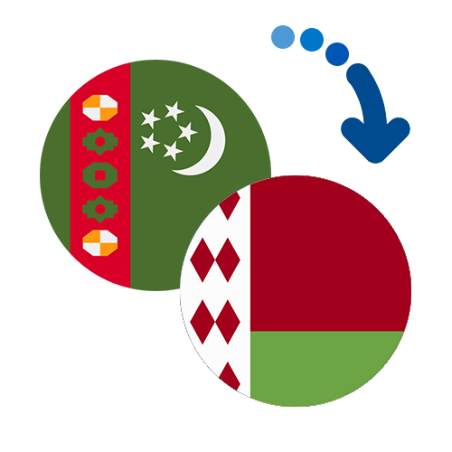 Wie kann man online Geld von Turkmenistan nach Belarus senden?